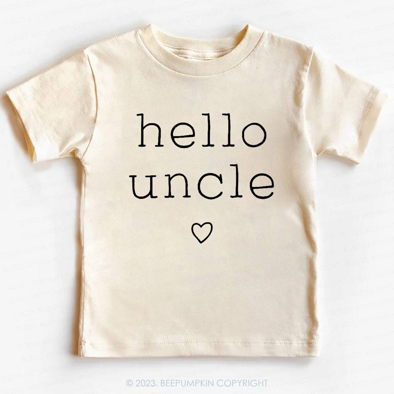 Hello Uncle -Toddler Tees