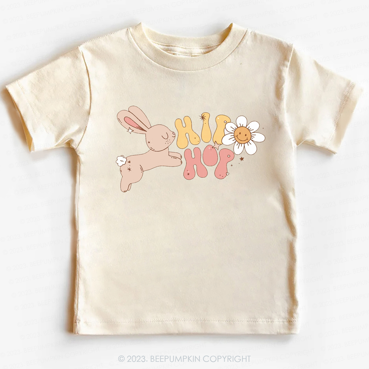 Groovy Easter Hip Hop Bunny -Toddler Tees