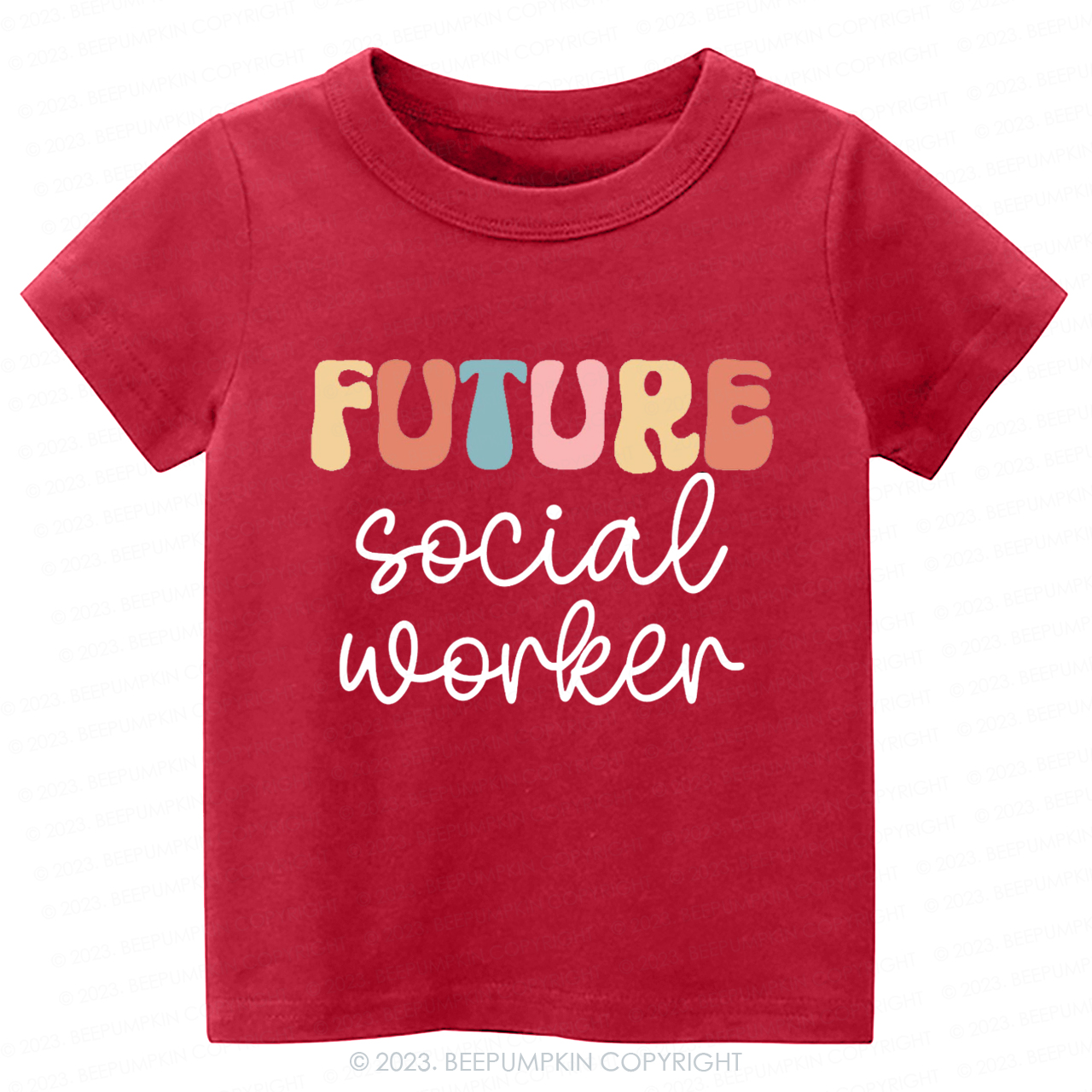 Profession Social Worker-Toddler Tees