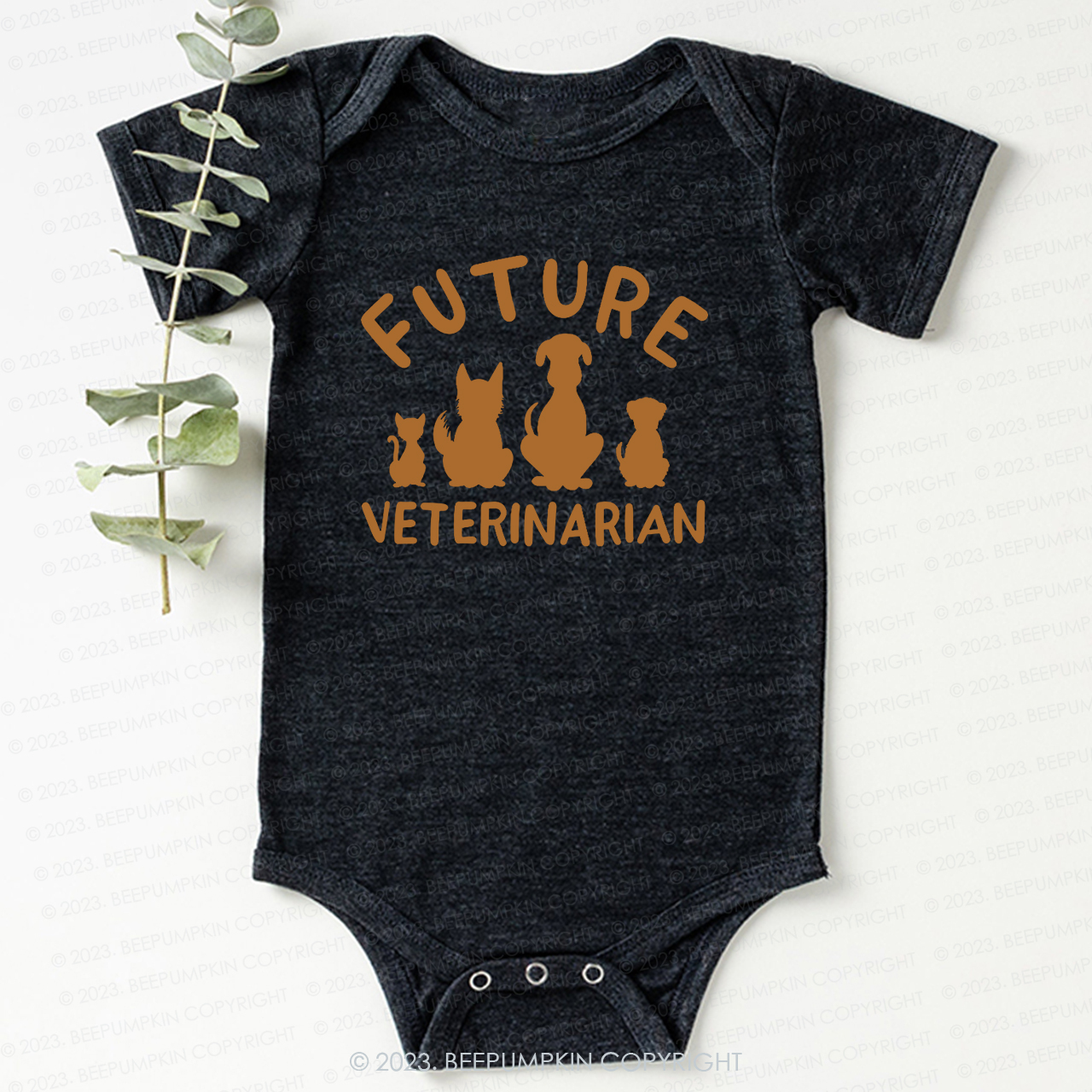 Future Veterinarian Dog Lover Bodysuit For Baby