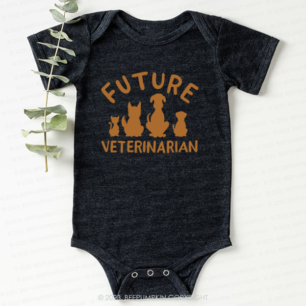 Future Veterinarian Dog Lover Bodysuit For Baby
