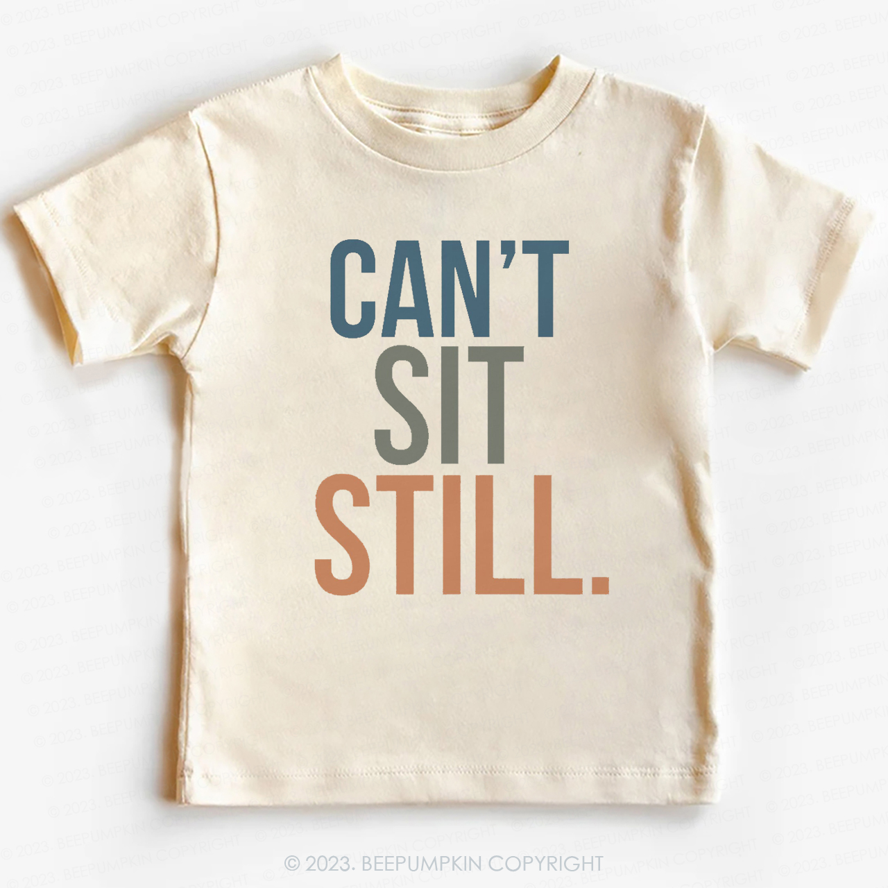 Can't Sit Still Kids Shirt
