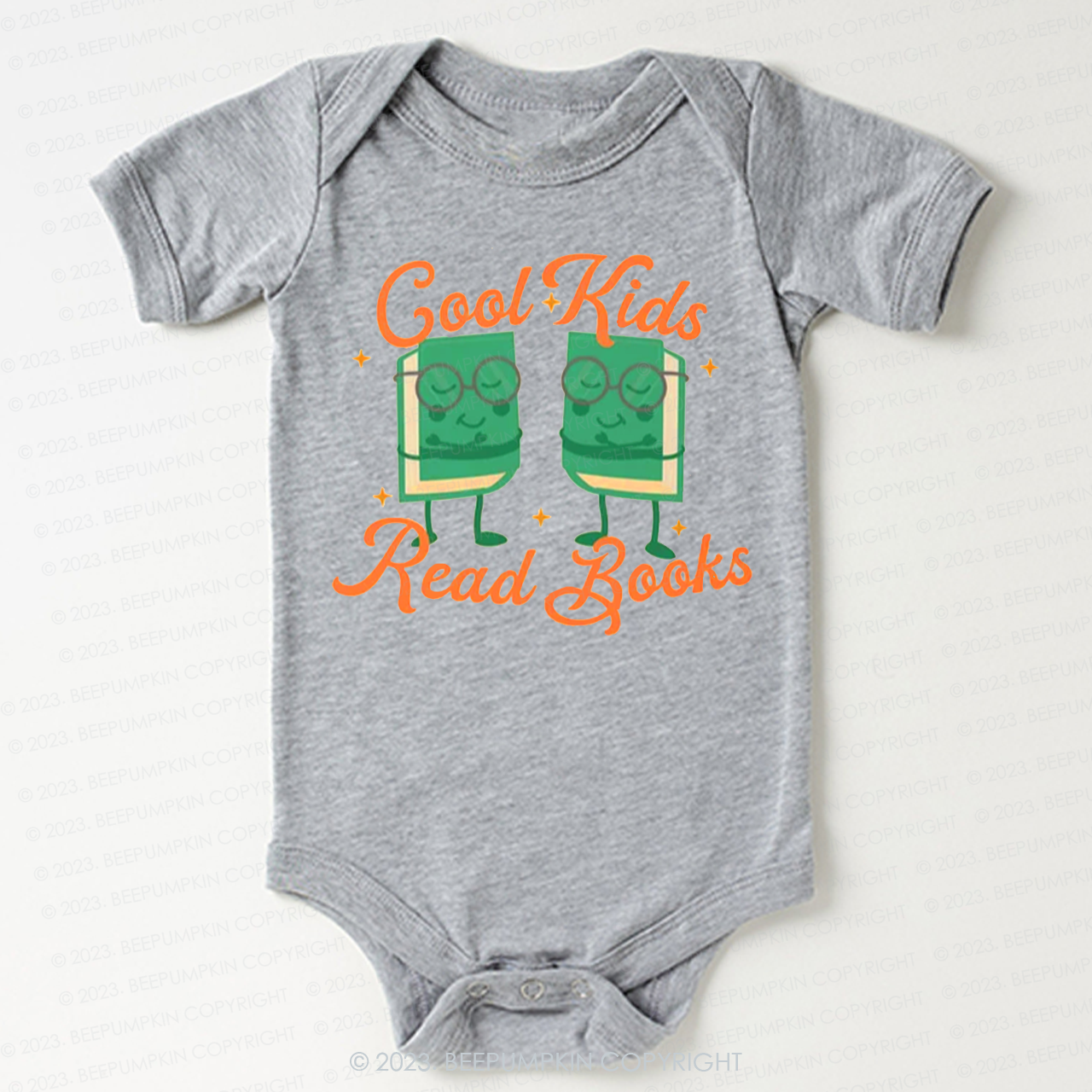 Cool Kids Read Books Funny Bodysuit For Baby