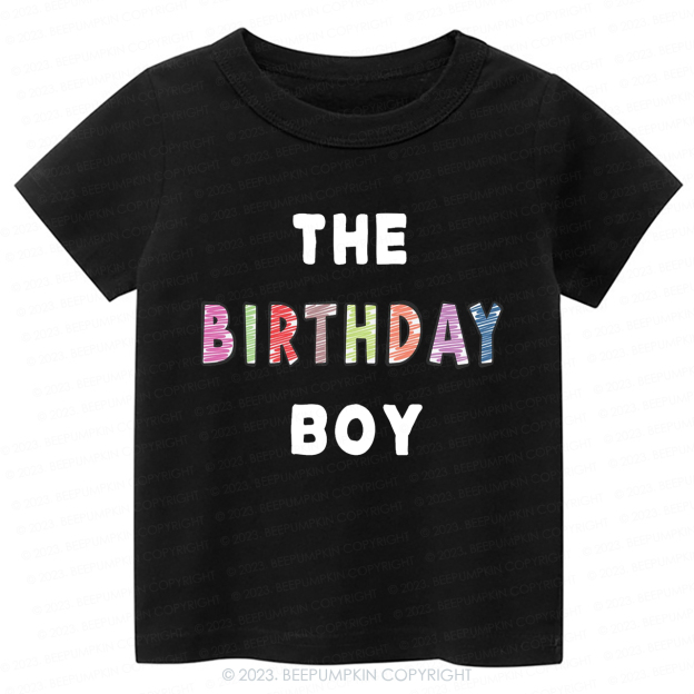 The Birthday Boy And Girl Kids Shirt