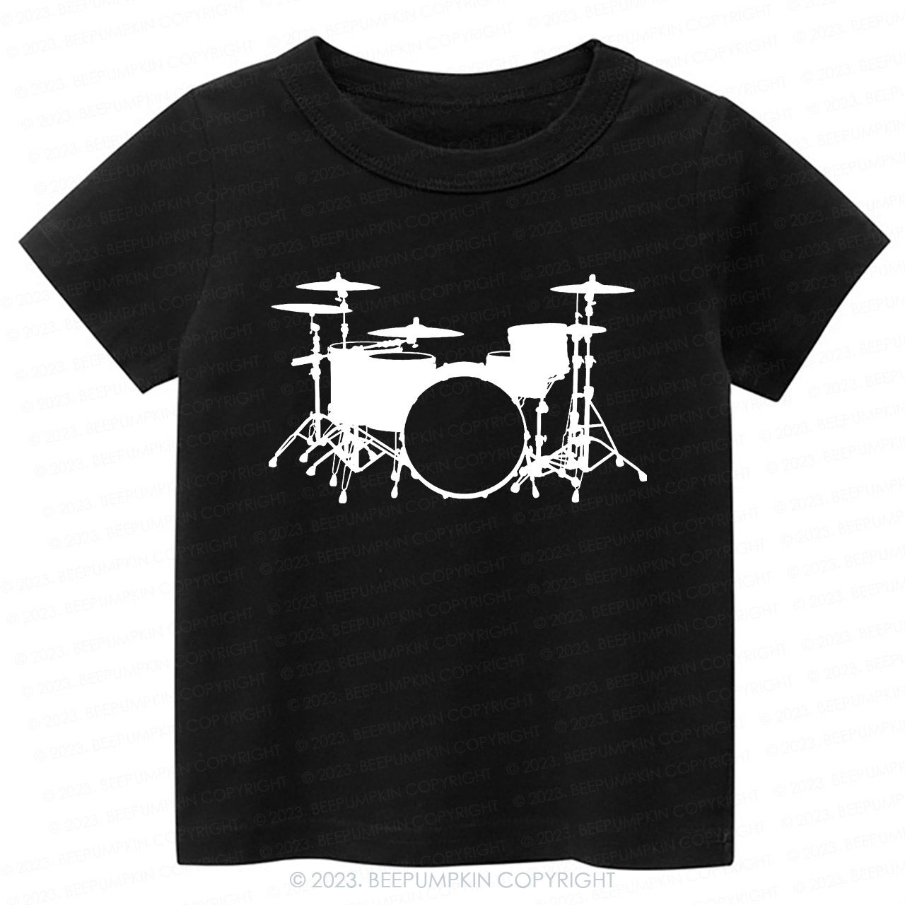 Drumset Music Kids Shirt
