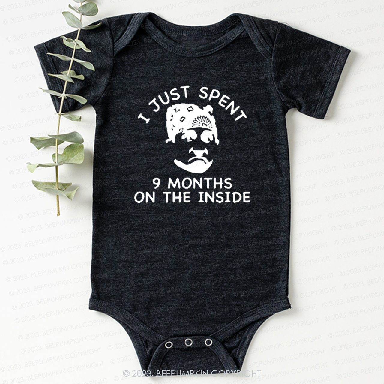 I Just Spent Nine Months On The Inside Bodysuit For Baby
