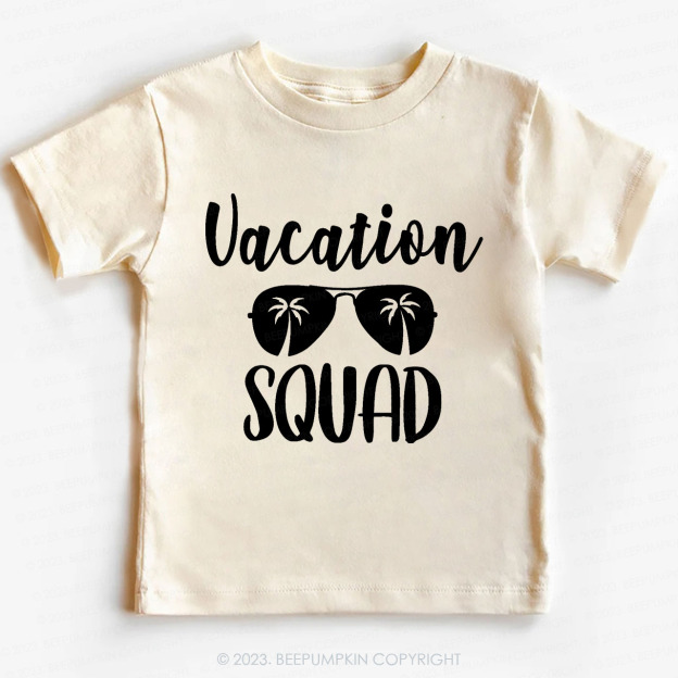 Vacation Squad Kids Shirt