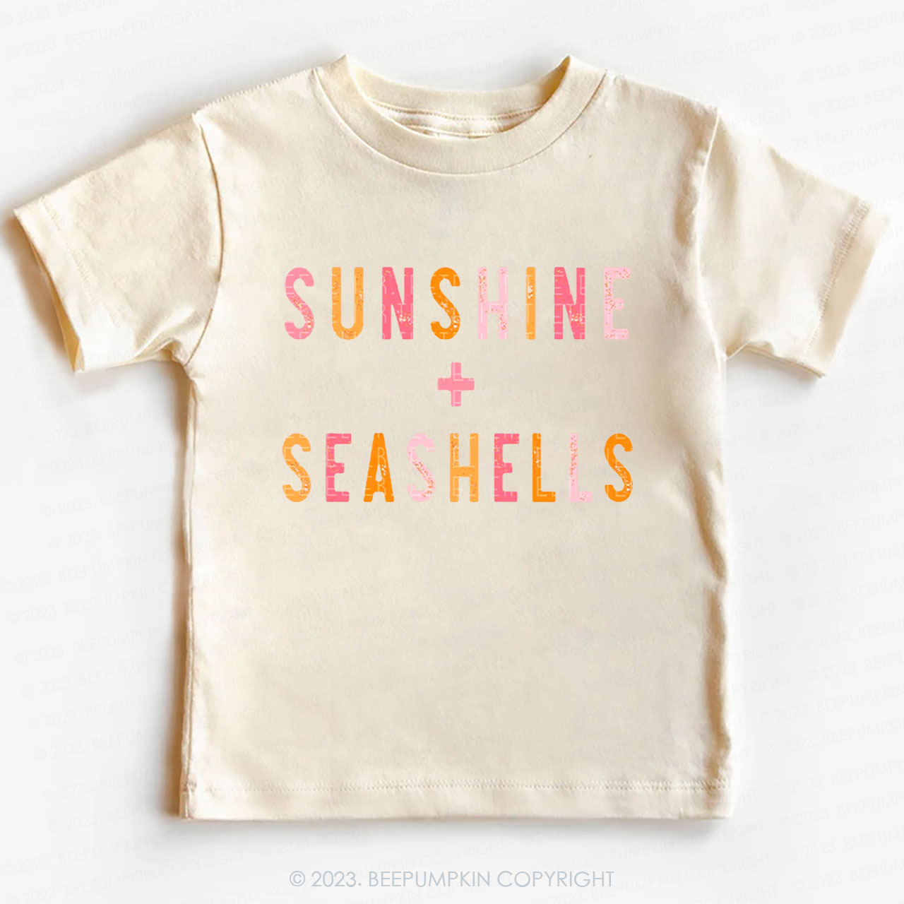 Sunshine And Seashells Kids Shirt