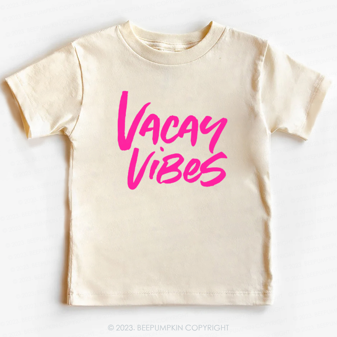 Vacay Vibes Neon Kids Shirt