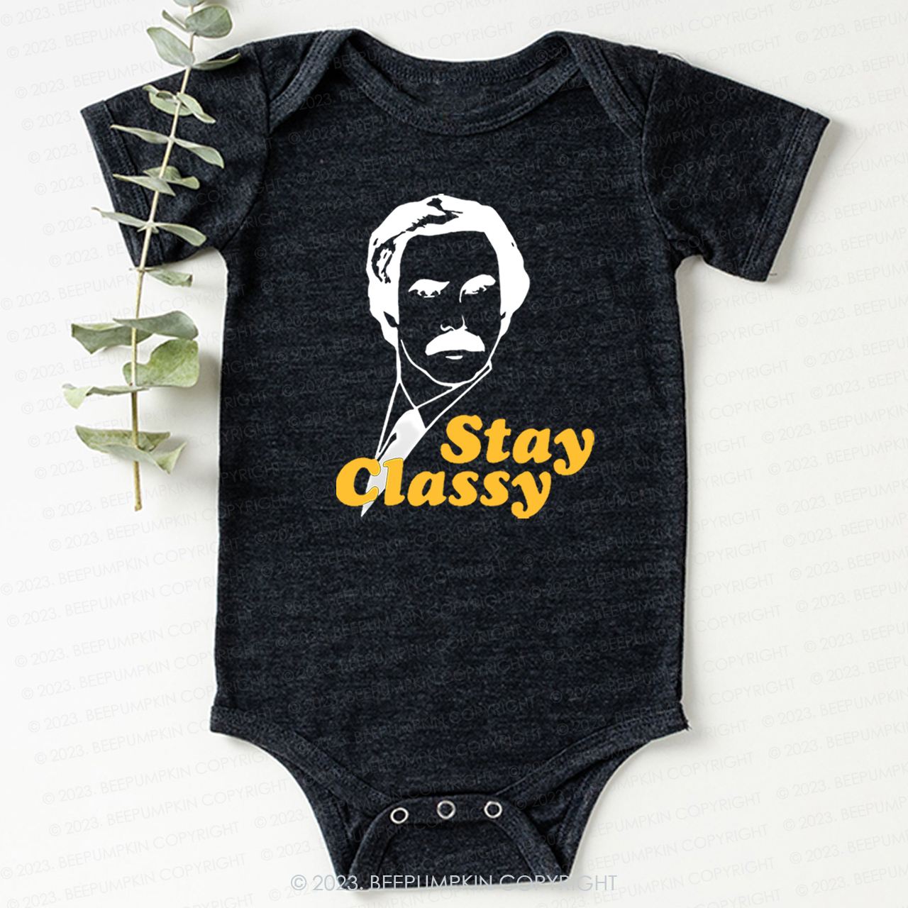 Humorous Man Bodysuit For Baby 7