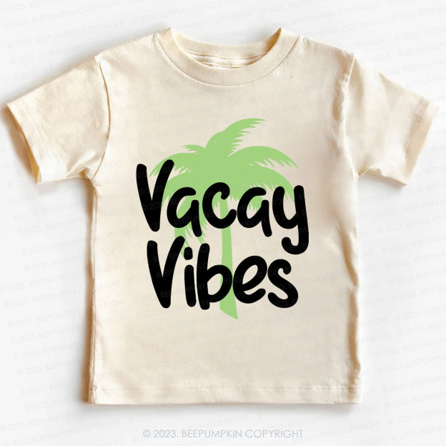 Summer Vacay Vibes Kids Shirt