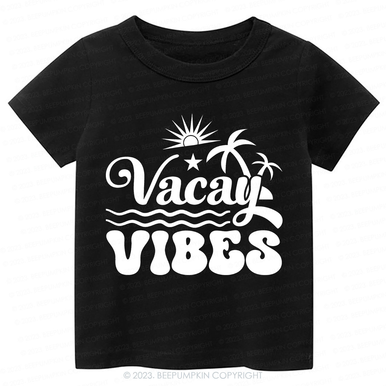 Summer Vacation Vacay Vibes Kids Shirt
