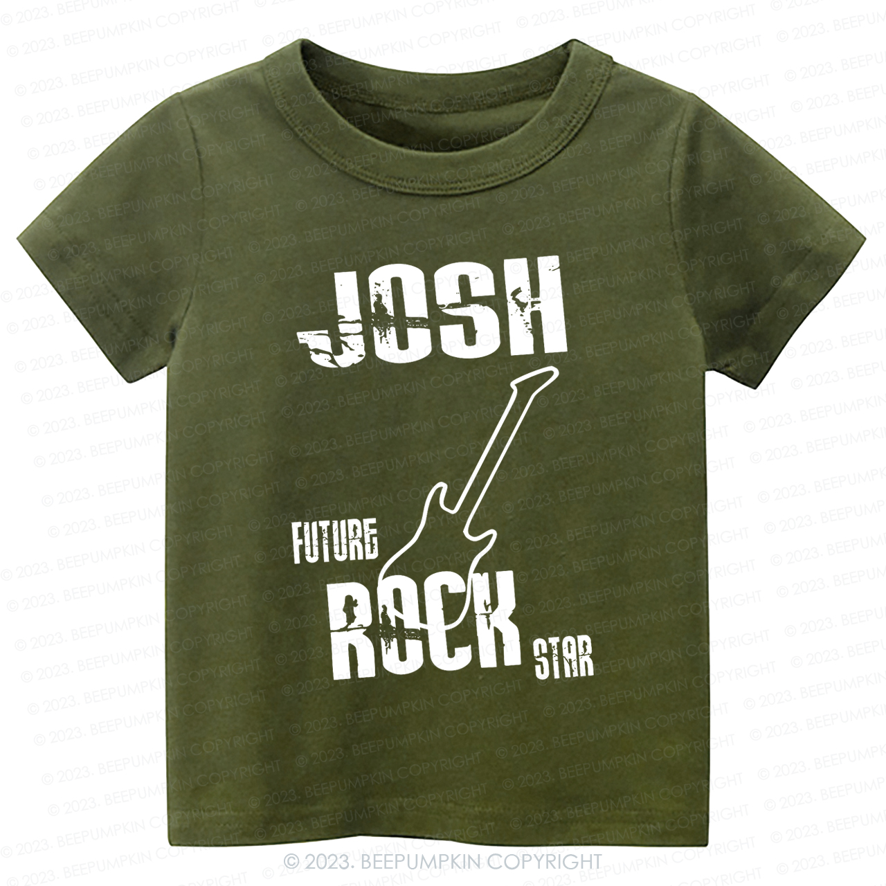 Personalised Future Rockstar Kids Shirt 8