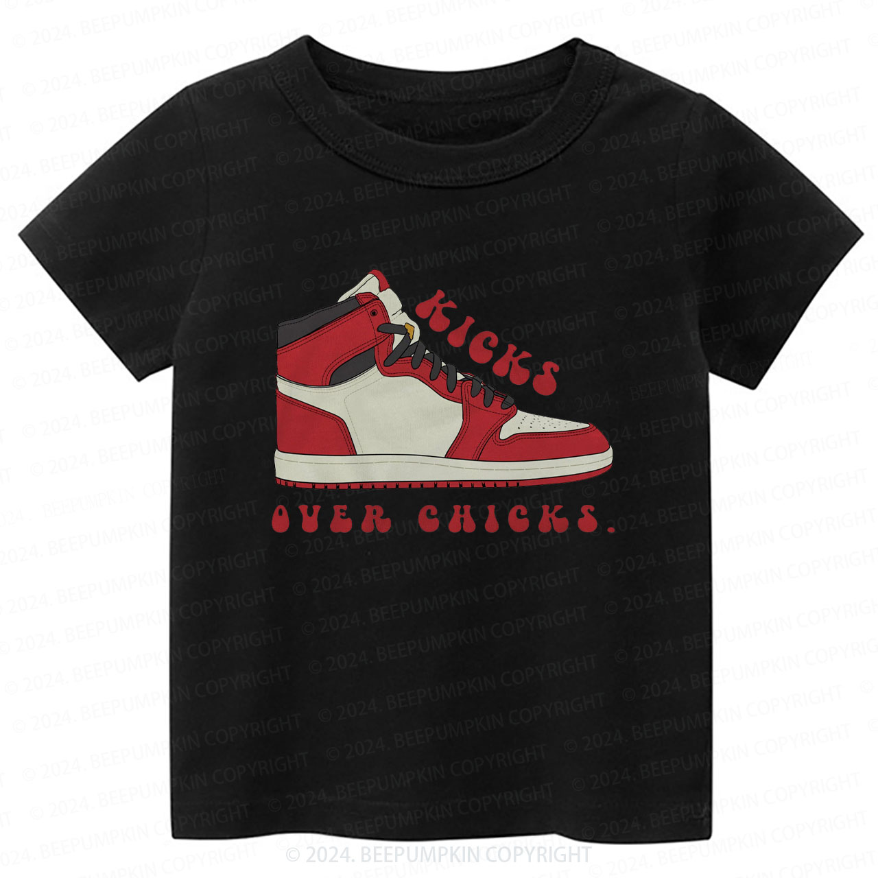 Kicks Over Chicks Toddler&Kids Tees 7