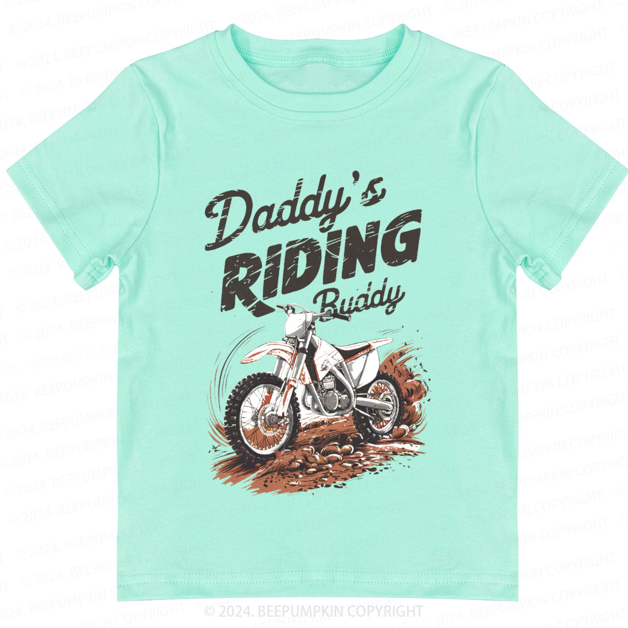 Retro Dirt Bike Toddler&Kids Tees