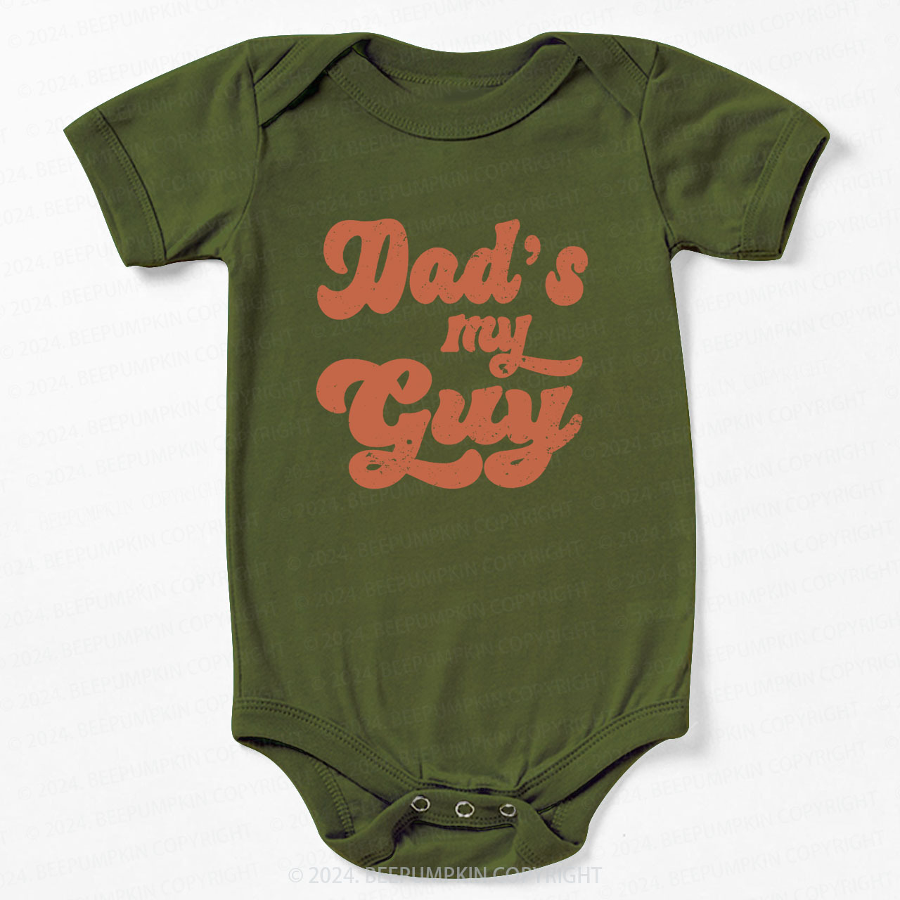 Daddy's My Guy Retro Bodysuit For Baby 