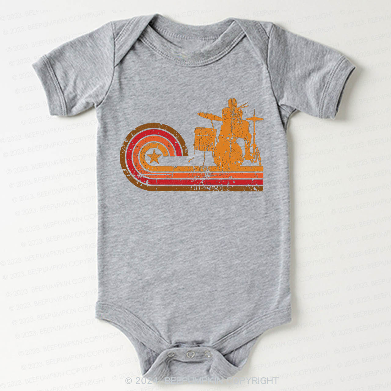 Heavy Metal Bodysuit For Baby 8
