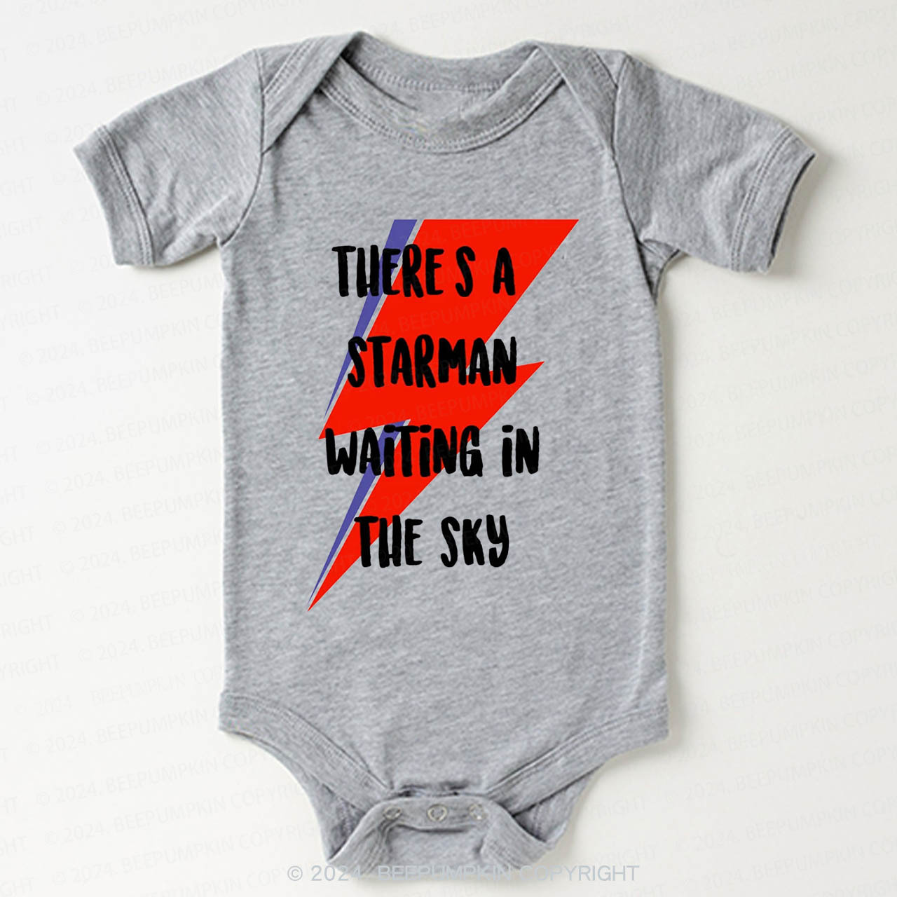 Red And Blue Lightning Bodysuit For Baby 8