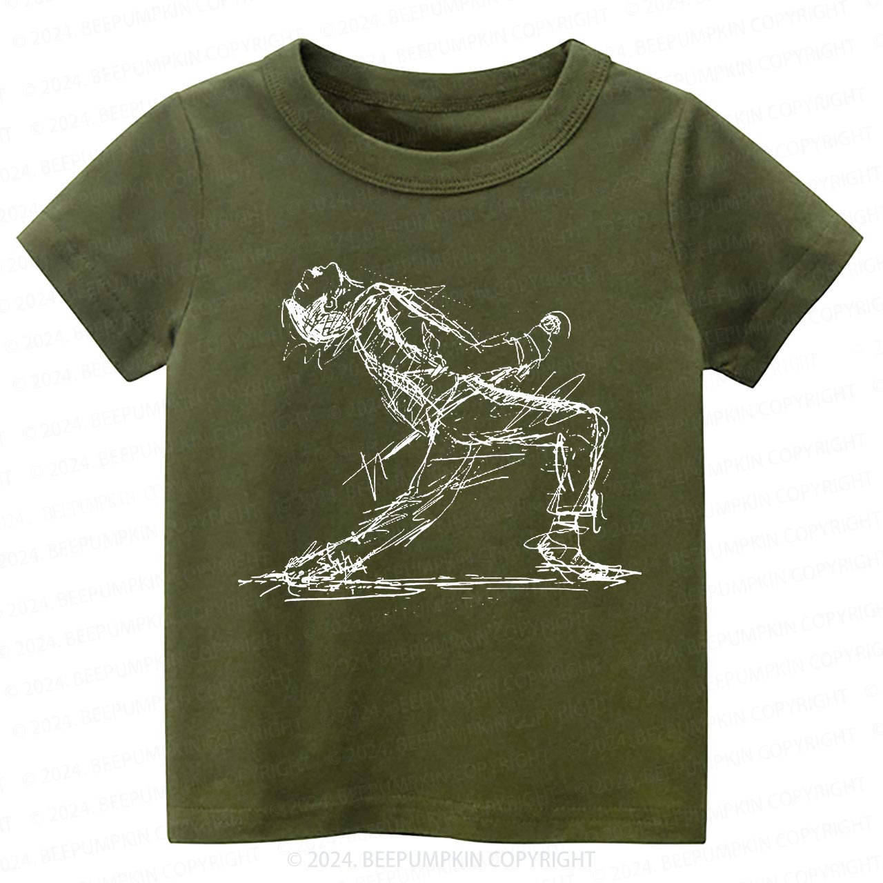 Crazy Man Toddler&Kids Tees 7