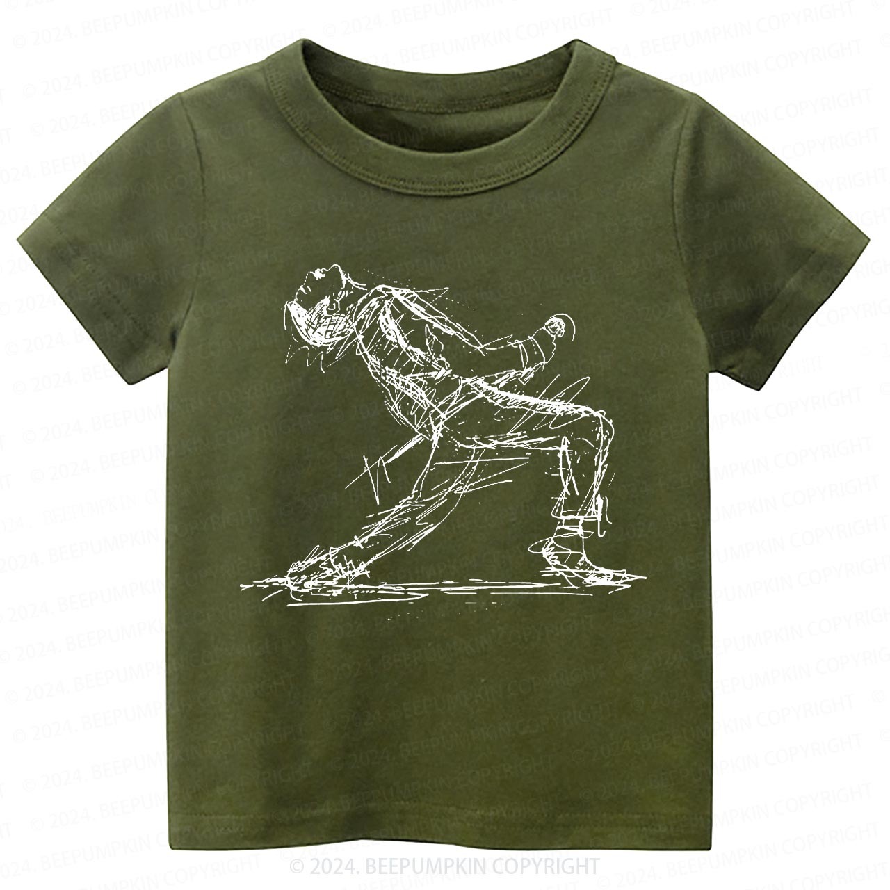 Crazy Man Toddler&Kids Tees 7