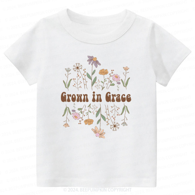 Grown In Grace Toddler&Kids Tees 