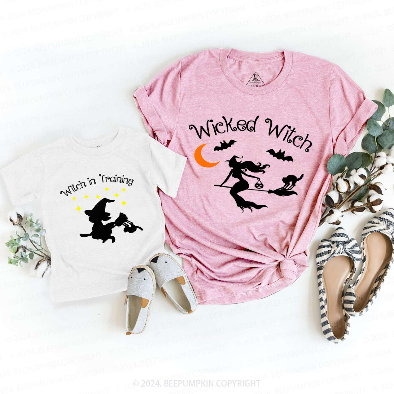 Halloween Wicked Mom&Me Matching Shirt