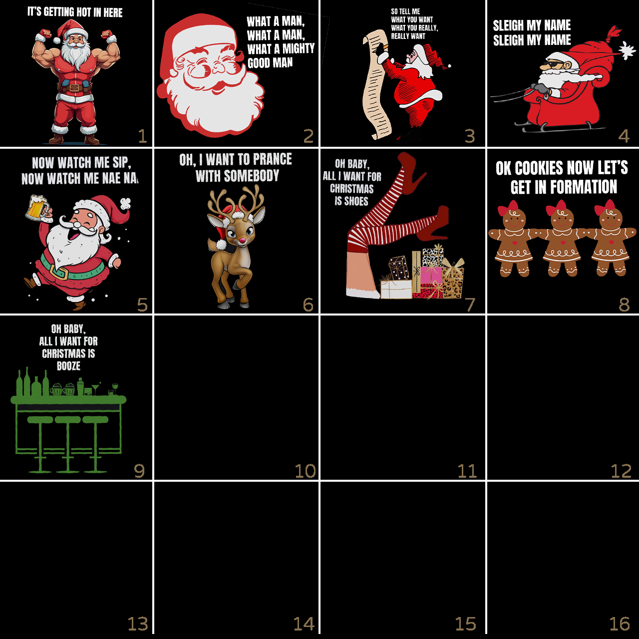 What A Might Good Man Santa Family Matching Blue Pajamas Beepumpkin