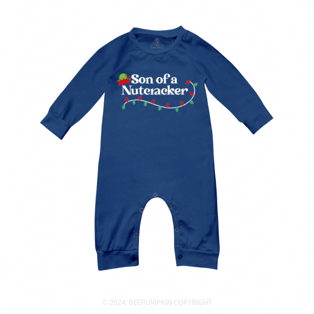 66 Elf Movie Quote Christmas Family Matching Blue Pajamas Beepumpkin