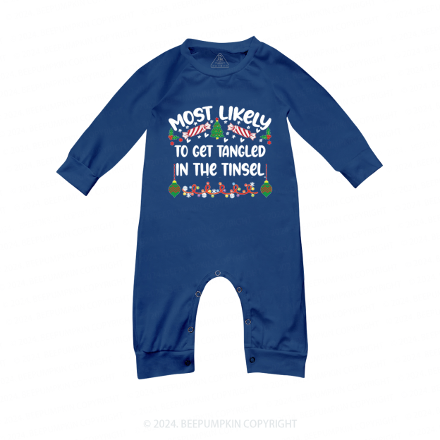Personalized 72 Quotes Most Likely to Christmas Matching Blue Pajamas Beepumpkin