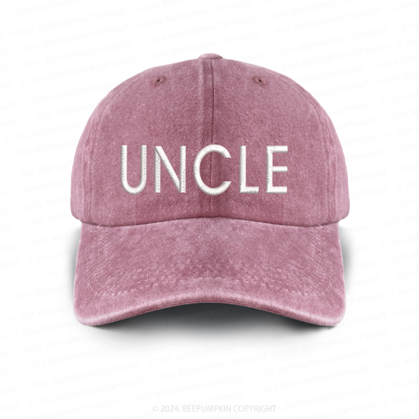 Vintage Washed UNCLE Embroidered Baseball Cap