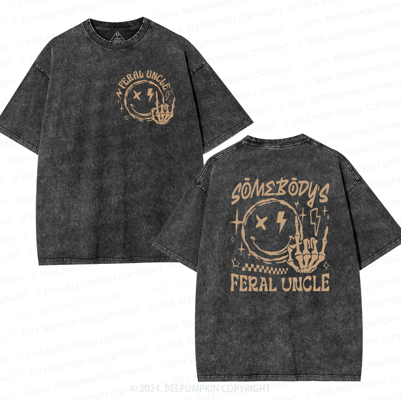 Feral Uncle Washed T-Shirts