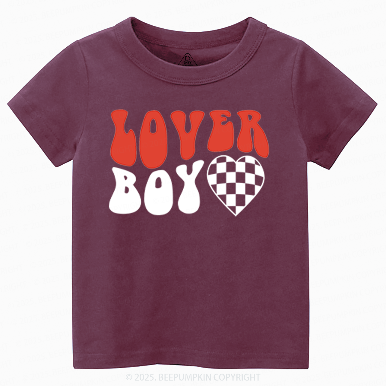 Lover Boy Valentine's Day Toddler&Kid's Tees Beepumpkin