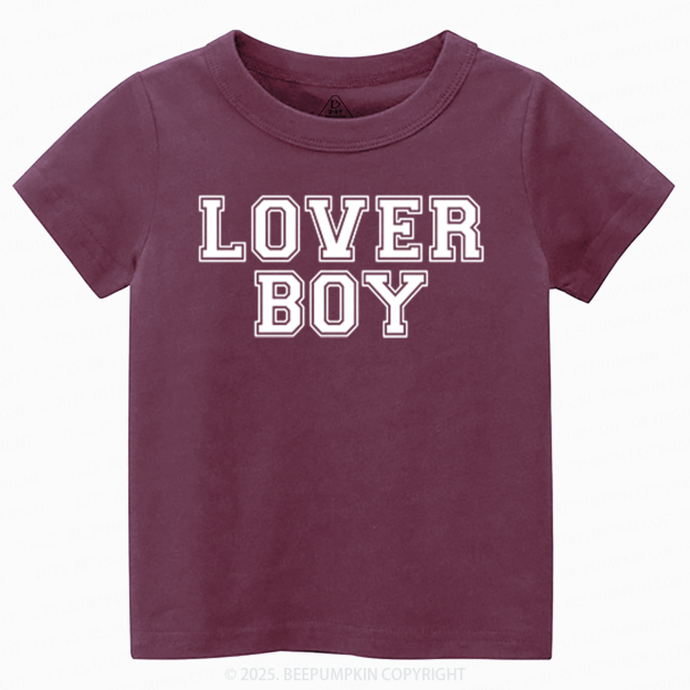 Lover Boy Valentine's Day Toddler&Kid's Tees Beepumpkin