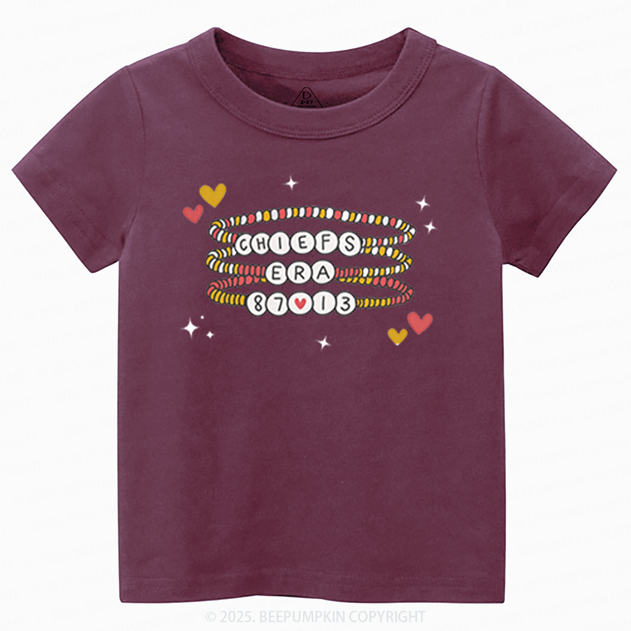 Cute Friendship Bracelets Football Toddler&Kid's Tees Beepumpkin