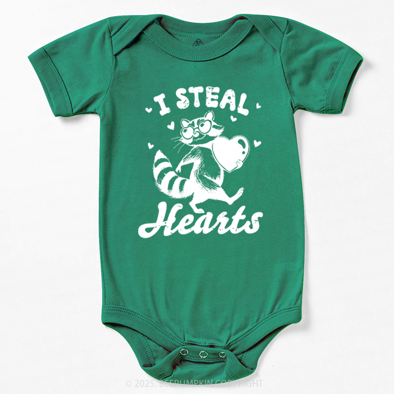 I Steal Hearts Valentine's Day Bodysuit Beepumpkin