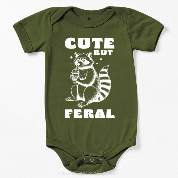 Cute But Feral Bodysuit Beepumpkin