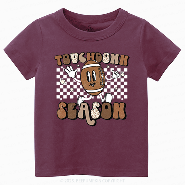 Touchdown Season Toddler&Kid's Tees Beepumpkin