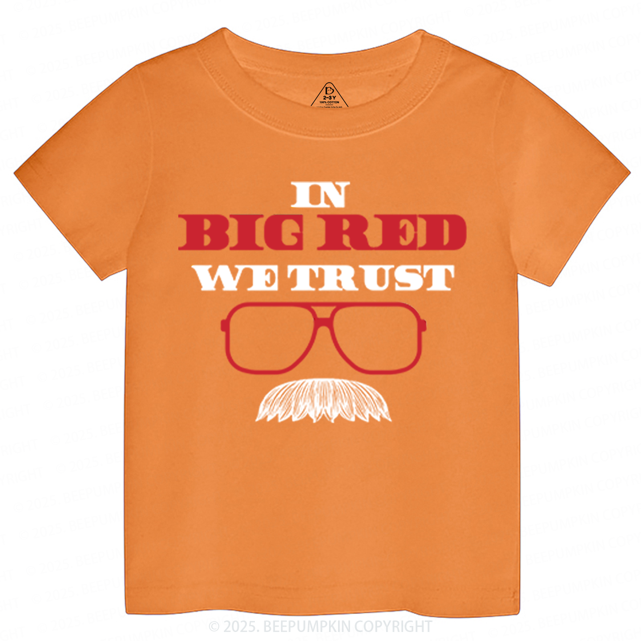 In Big Red We Trust Toddler&Kid's Tees Beepumpkin