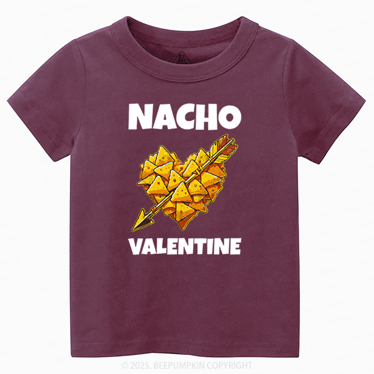 Nacho Valentine Toddler&Kid's Tees Beepumpkin