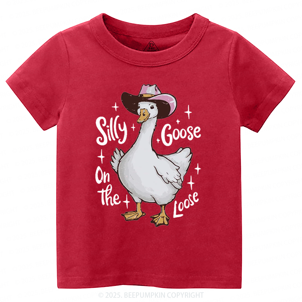 Silly Goose On The Loose Toddler&Kid's Tees Beepumpkin