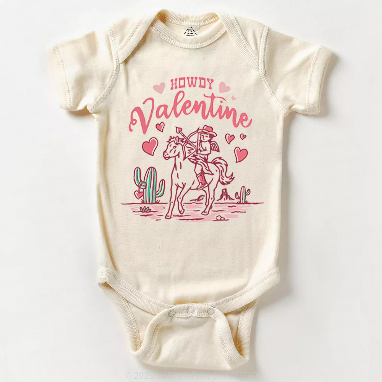 Howdy Valentine Bodysuit Beepumpkin
