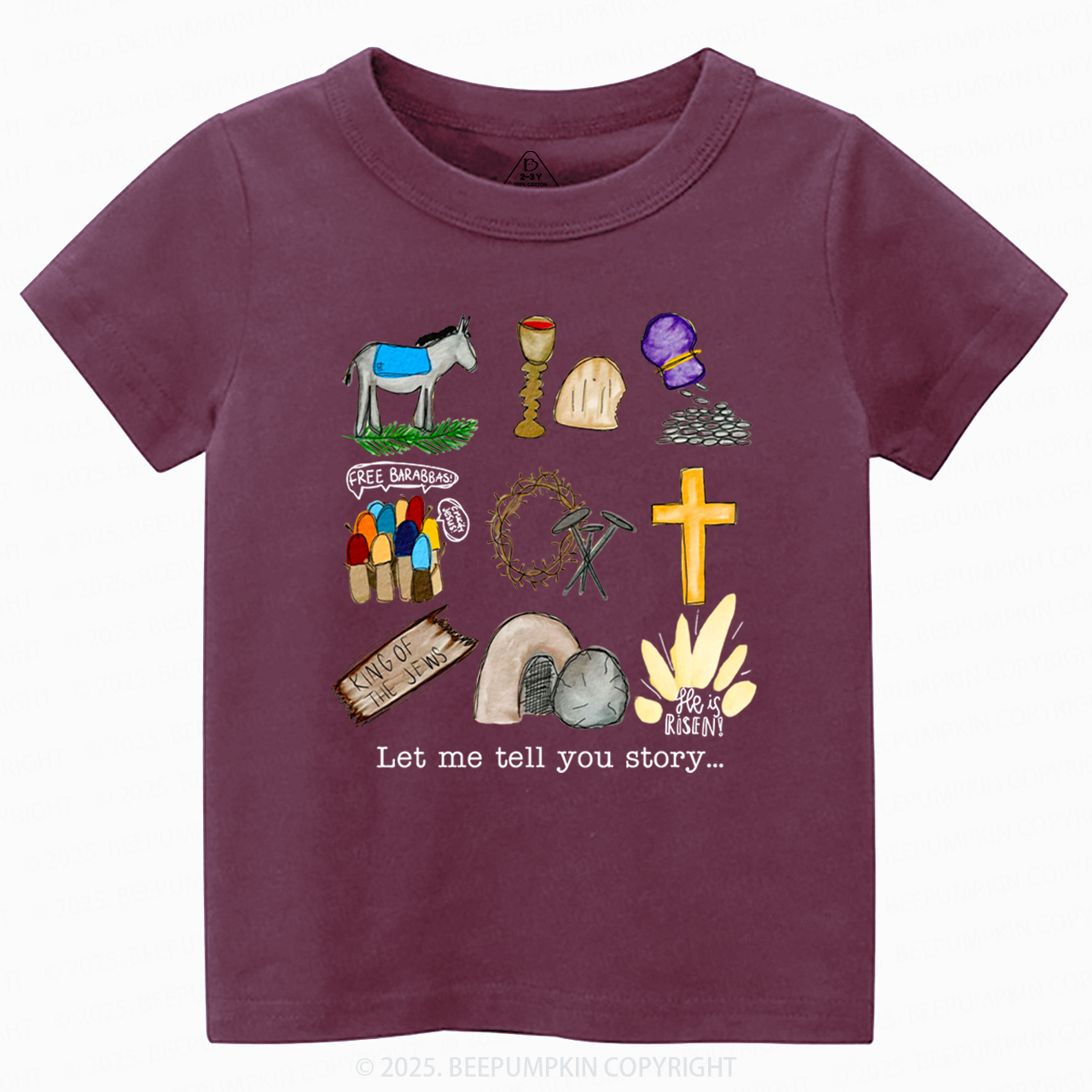 Let Me Tell You A Story Toddler&Kid's Tees Beepumpkin