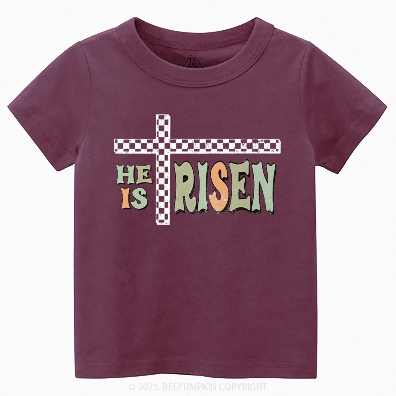 He Is Risen Esater Toddler&Kid's Tees Beepumpkin