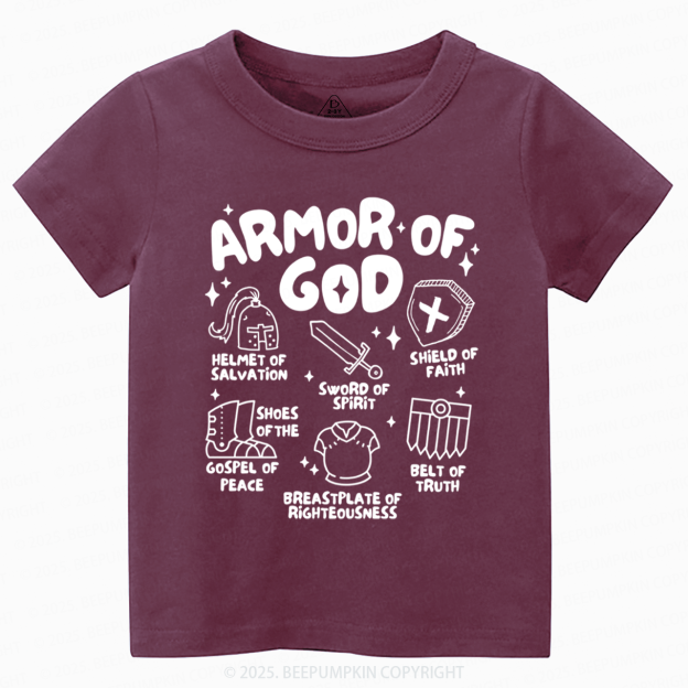 Armor of God Toddler&Kid's Tees Beepumpkin