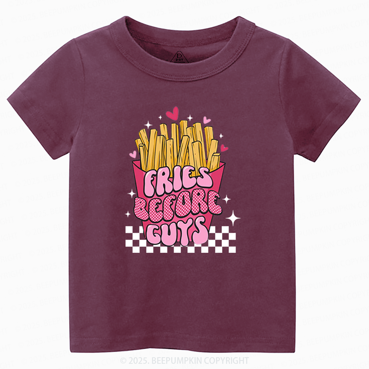 Fries Before Guys Toddler&Kid's Tees Beepumpkin