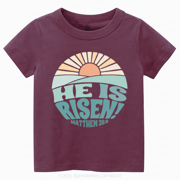 He is Risen Toddler&Kid's Tees Beepumpkin