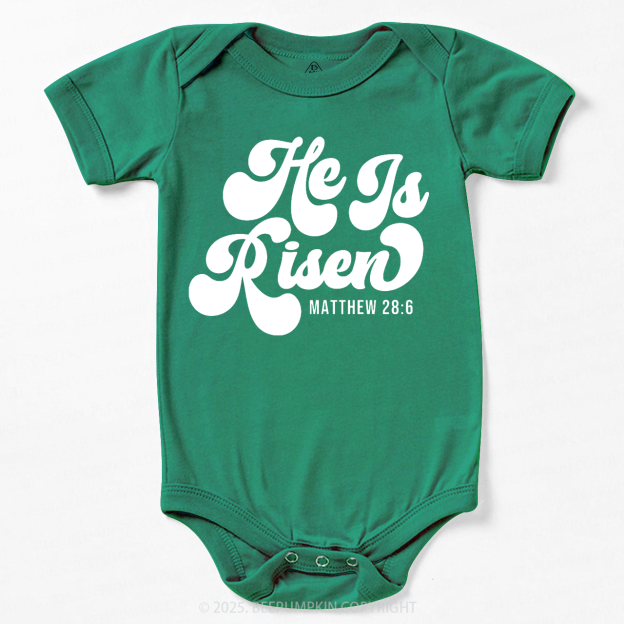 He Is Risen Bodysuit Beepumpkin 3