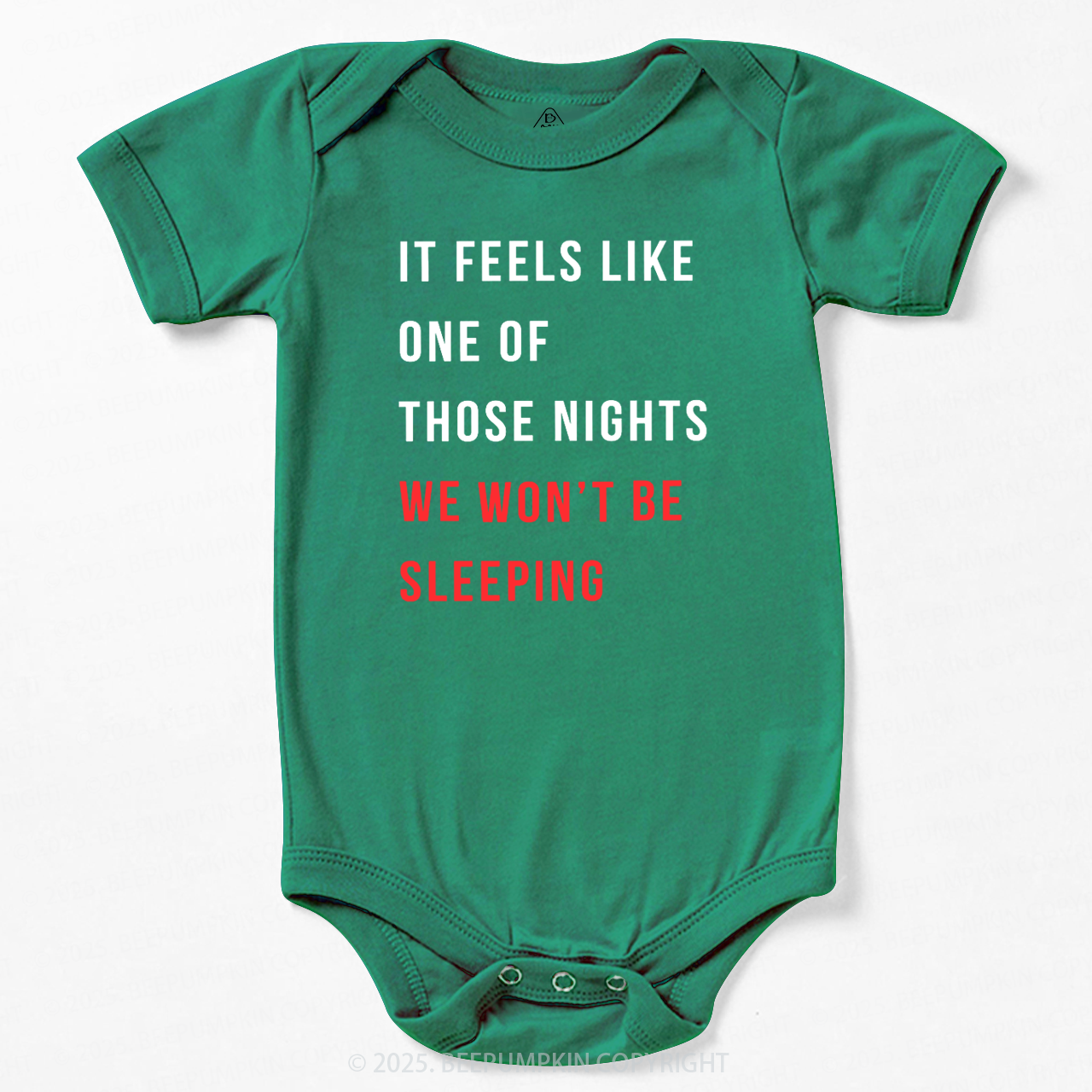 We Won't Be Sleeping Bodysuit Beepumpkin
