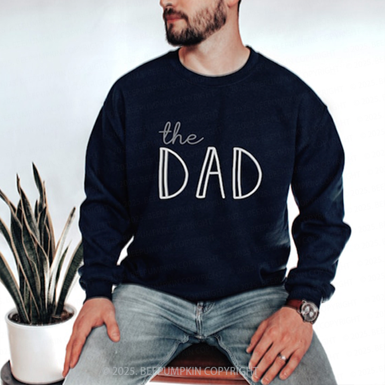 Personalized Family Navy Blue Matching Set