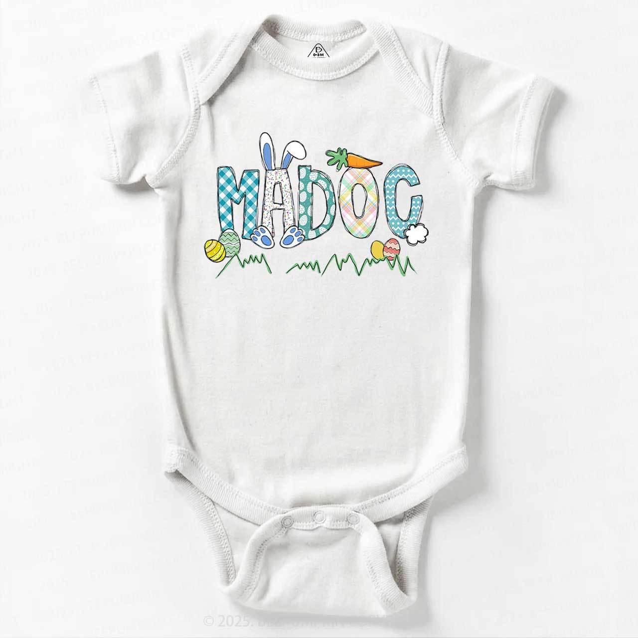 Personalized Easter Name Bodysuit Beepumpkin